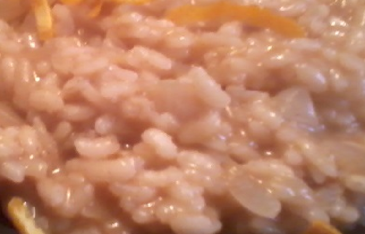 Risotto arancia e cannella